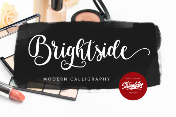 Brightside: Elevating Design with Modern Handwritten Elegance