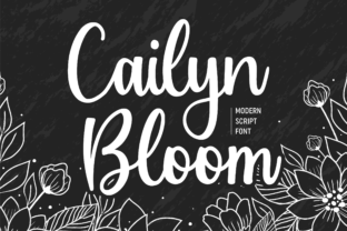 Cailyn Bloom: The Magical Script Font for Elegant Design