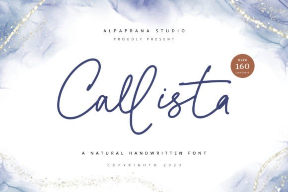 Callista: A Script Font for Elegant Visual Design