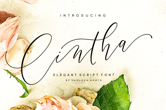 Cintha: Elevating Design with Elegant Script Typography