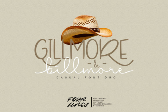 Exploring the Versatile Gillmore & Billmore Duo Font