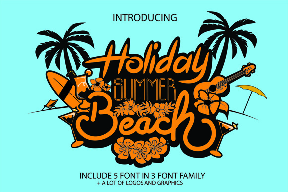 Holiday Summer Beach: A Versatile Script for Modern Design
