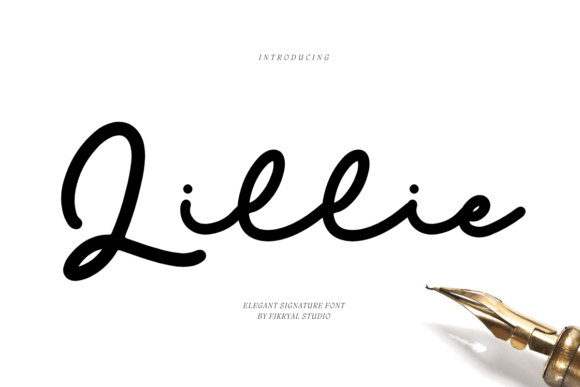 Lillie: Elevating Design with Elegant Typography