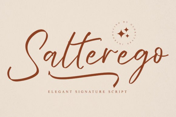 Salterego: Elevate Your Visual Design with Elegant Script
