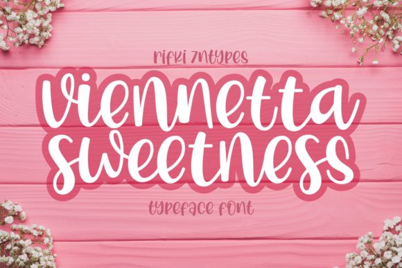 Viennetta Sweetness: A Lively Script for Modern Design